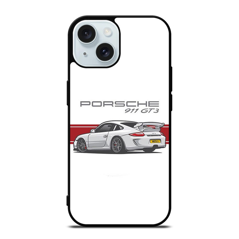 PORSCHE 911 GT3 VECTOR iPhone 15 Case Cover