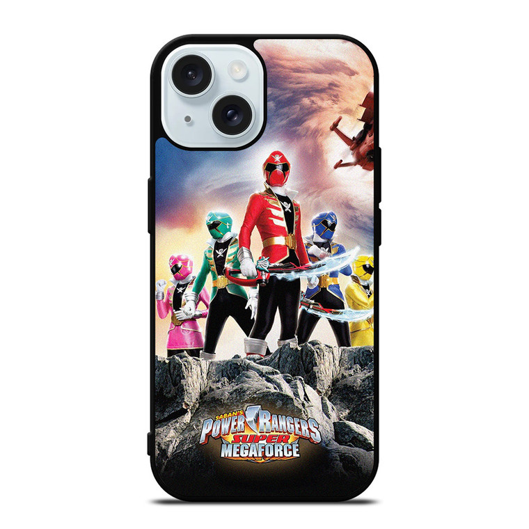 POWER RANGERS SUPER MEGAFORCE iPhone 15 Case Cover