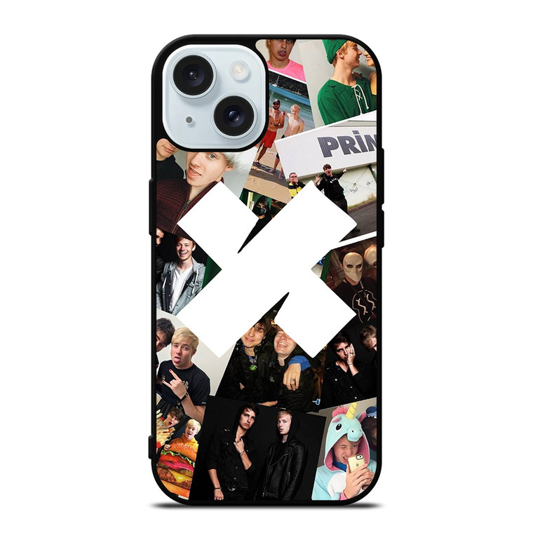 SAM AND COLBY XPLR COLLAGE iPhone 15 Case Cover