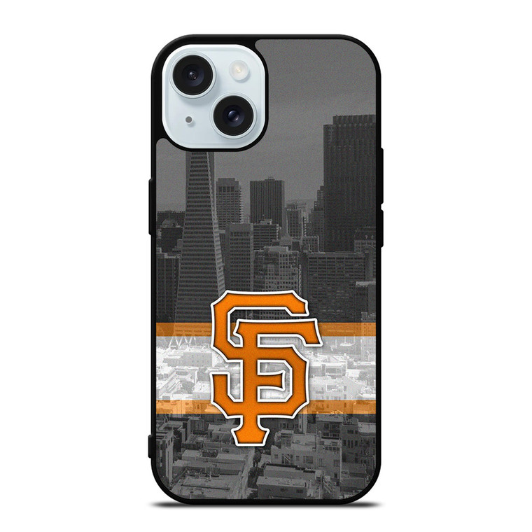 SAN FRANCISCO BASEBALL CITY SKY iPhone 15 Case Cover
