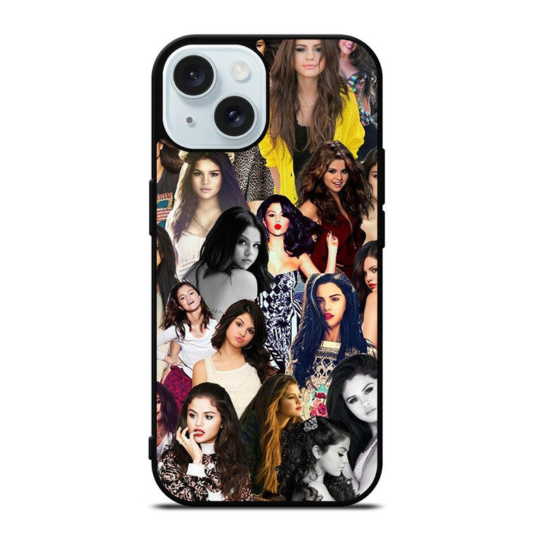 SELENA GOMEZ COLLAGE iPhone 15 Case Cover