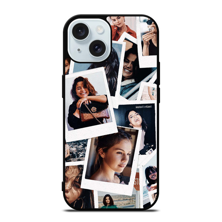 SELENA GOMEZ POLAROID iPhone 15 Case Cover