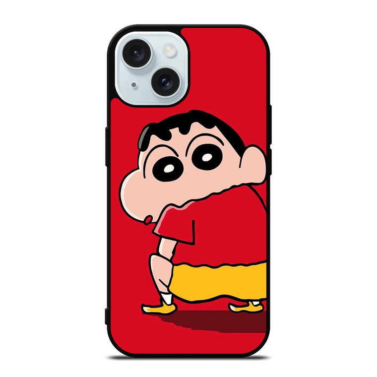 SHINCHAN KAWAII CARTOON iPhone 15 Case Cover