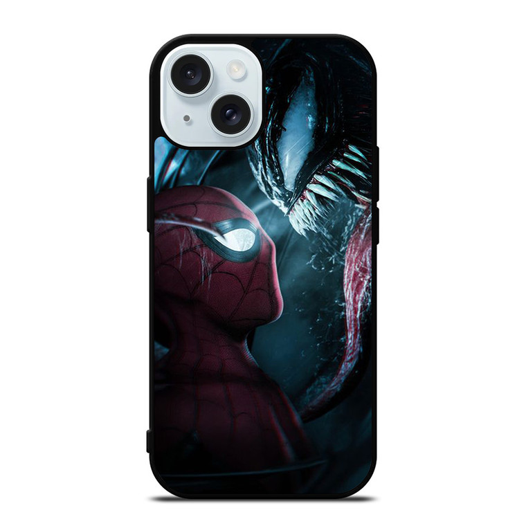 SPIDERMAN VS VENOM COOL iPhone 15 Case Cover