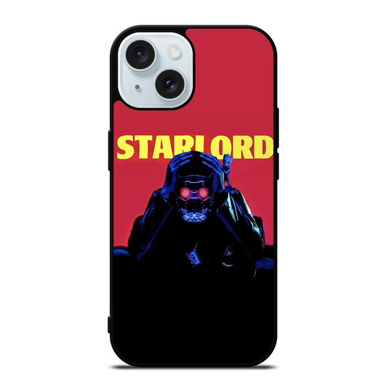 STAR LORD THE WEEKND PARODY iPhone 15 Case Cover STAR LORD THE WEEKND PARODY iPhone 15 Case Cover