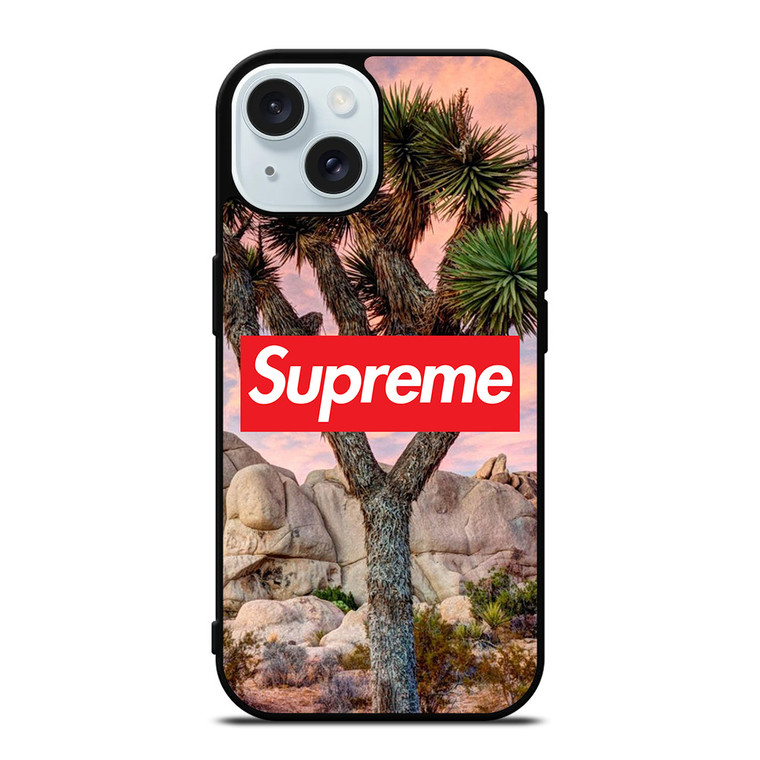SUPREME JOSHUA TREE iPhone 15 Case Cover
