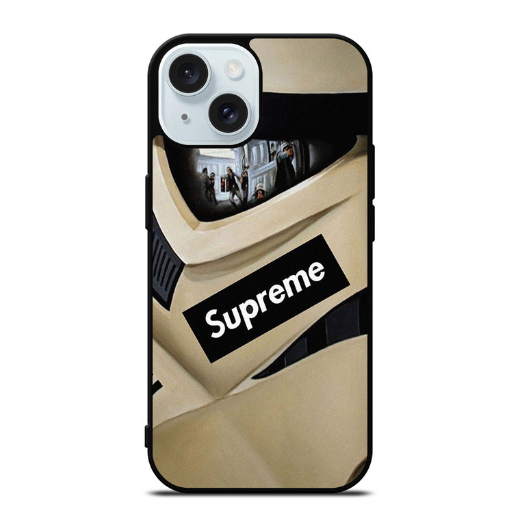SUPREME STORMTROOPER STAR WARS iPhone 15 Case Cover
