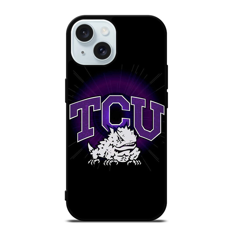 TCU TEXAS HORNED FROGS FOOTBALL iPhone 15 Case Cover