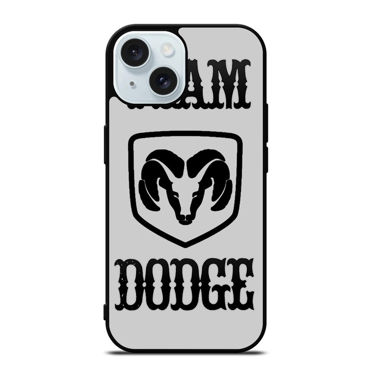 TEAM DODGE CAR LOGO iPhone 15 Case Cover