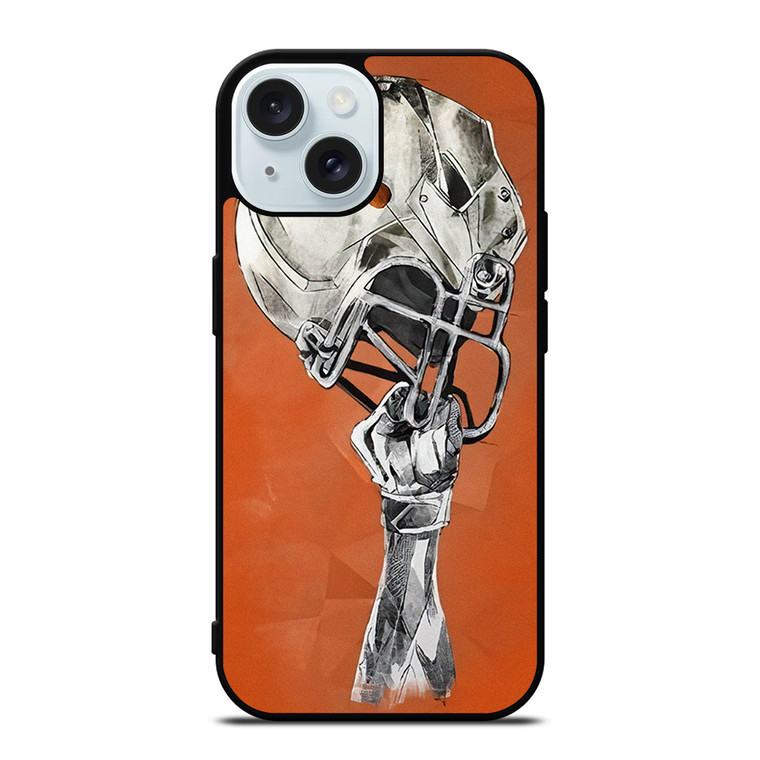 TEXAS LONGHORNS FOOTBALL HELMET iPhone 15 Case Cover TEXAS LONGHORNS FOOTBALL HELMET iPhone 15 Case Cover