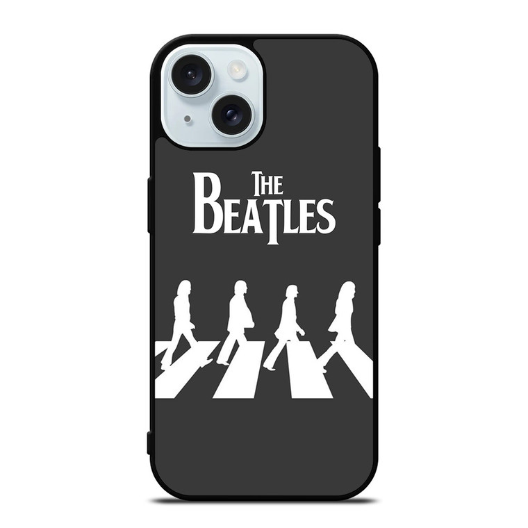 THE BEATLES ABBEY ROAD SILHOUETTE iPhone 15 Case Cover