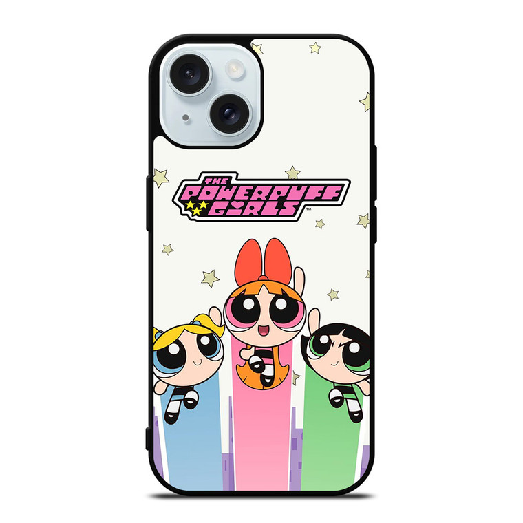 THE POWERPUFF GIRLS CARTOON SERIES iPhone 15 Case Cover
