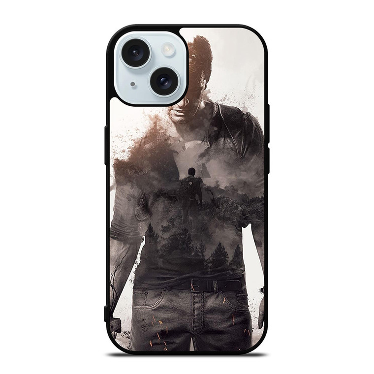 UNCHARTED NATHAN DRAKE GAMES iPhone 15 Case Cover