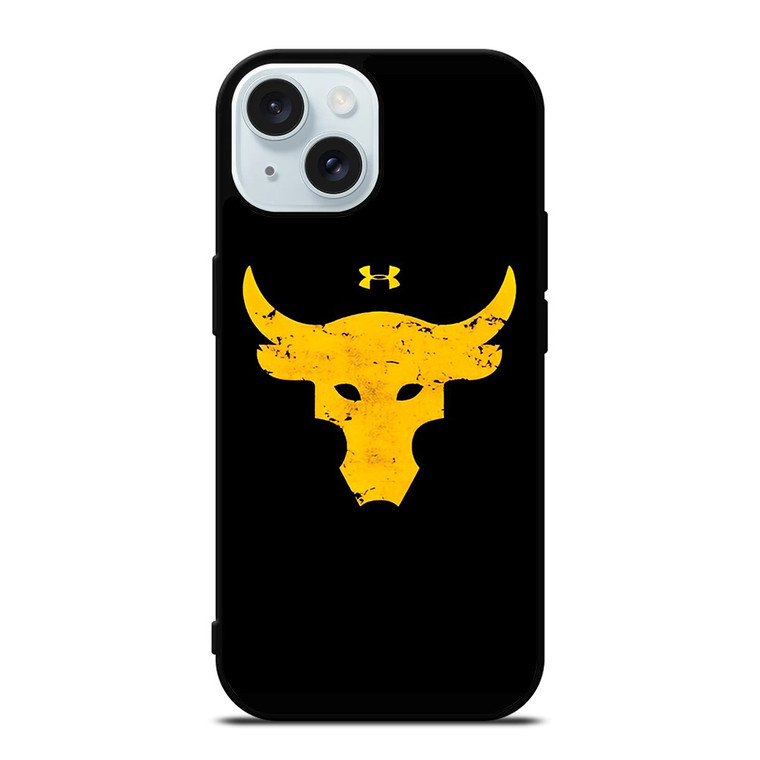 UNDER ARMOUR PROJECT ROCK SYMBOL iPhone 15 Case Cover UNDER ARMOUR PROJECT ROCK SYMBOL iPhone 15 Case Cover