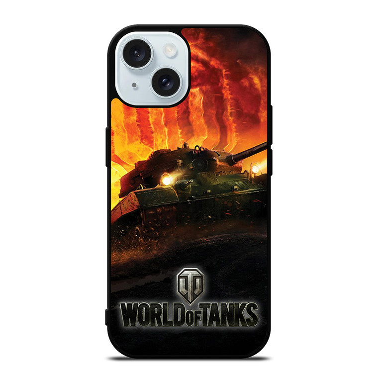 WORLD OF TANKS ONLINE GAMES LOGO 2 iPhone 15 Case Cover WORLD OF TANKS ONLINE GAMES LOGO 2 iPhone 15 Case Cover