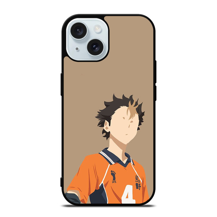 YUU NISHINOYA HAIKYUU MINIMALIST iPhone 15 Case Cover