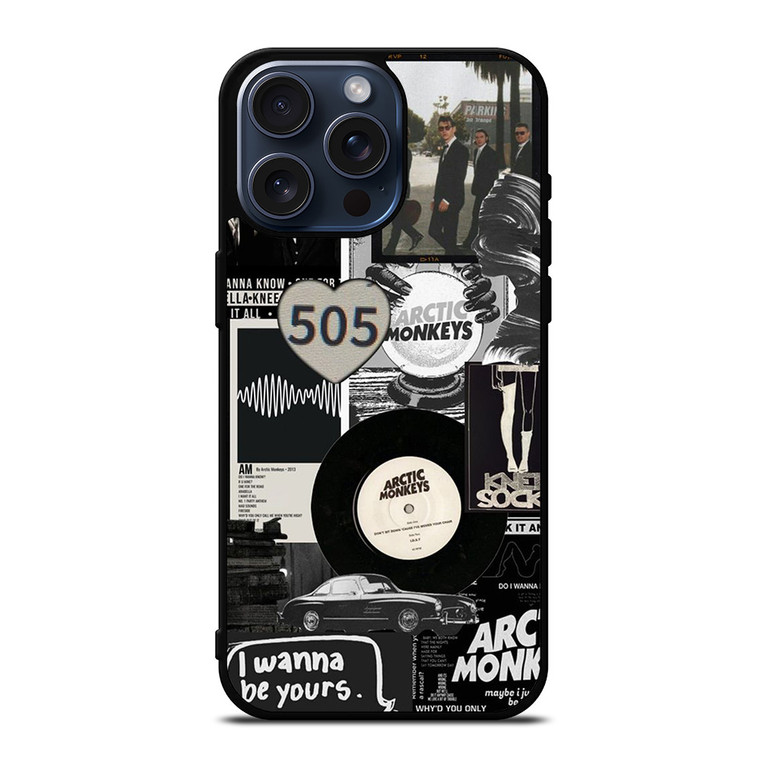 ARCTIC MONKEYS 505 COLLAGE iPhone 15 Pro Max Case Cover