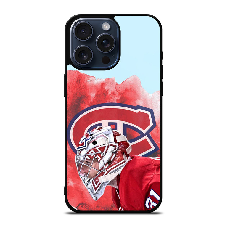 CAREY PRICE MONTREAL CANADIENS iPhone 15 Pro Max Case Cover