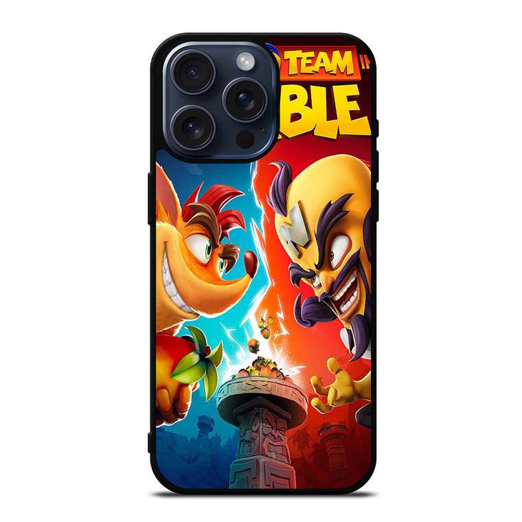 CRASH TEAM RUMBLE GAMES POSTER iPhone 15 Pro Max Case Cover