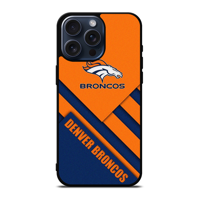 DENVER BRONCOS FOOTBALL SYMBOL iPhone 15 Pro Max Case Cover