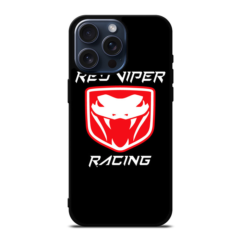 DODGE RED VIPER RACING iPhone 15 Pro Max Case Cover