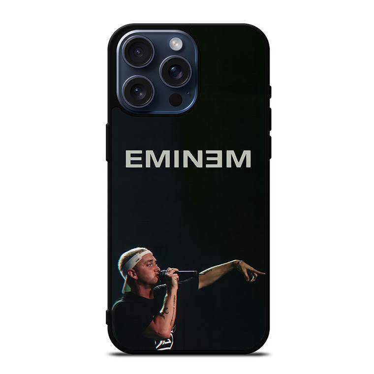 EMINEM RAPPER CONCERT iPhone 15 Pro Max Case Cover