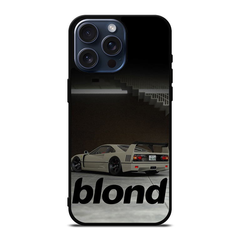 FERRARI BLOND FRANK OCEAN iPhone 15 Pro Max Case Cover