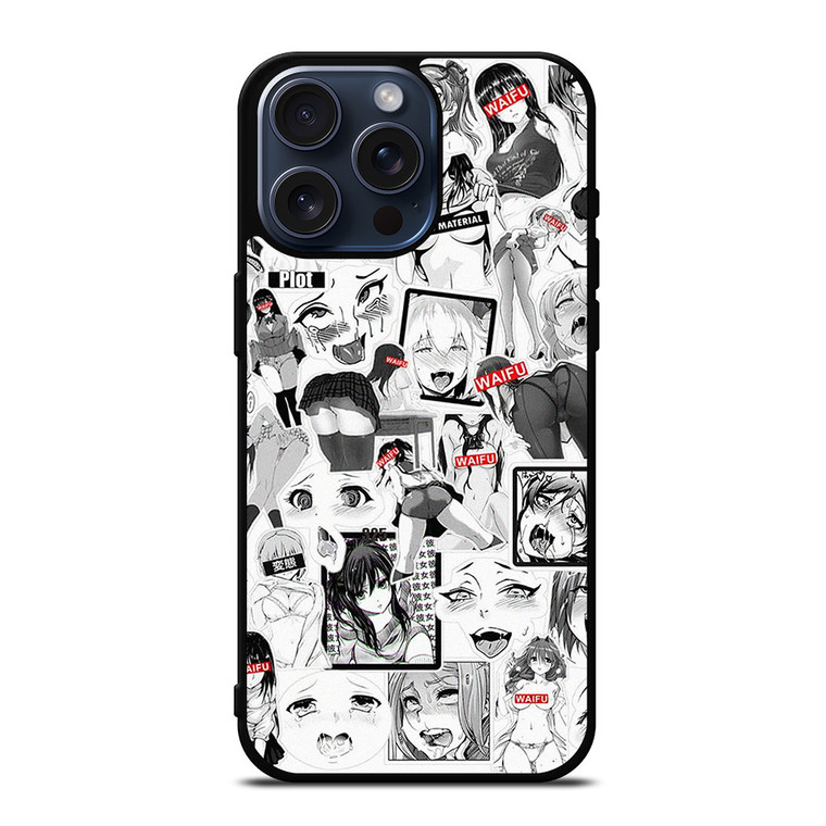 HENTAI WAIFU ANIME SEXY iPhone 15 Pro Max Case Cover