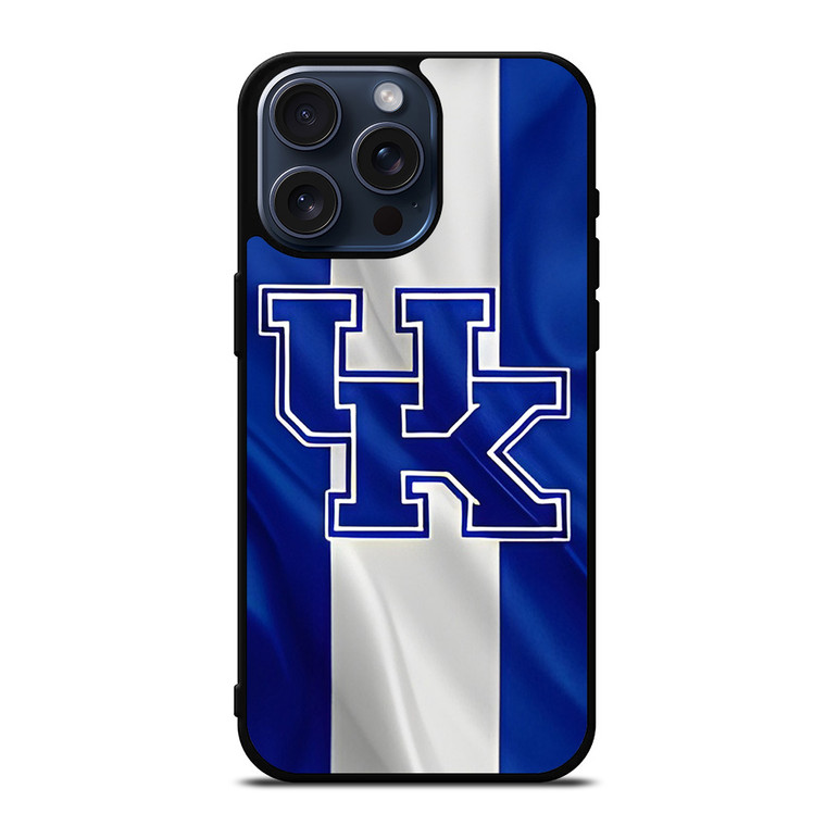 KENTUCKY WILDCATS FLAG LOGO iPhone 15 Pro Max Case Cover