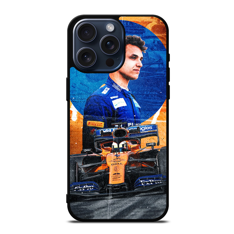 LANDO NORRIS F1 DRIVER iPhone 15 Pro Max Case Cover