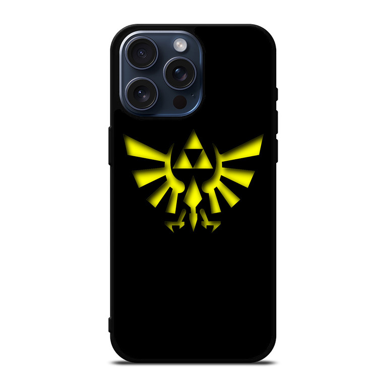 LEGEND OF ZELDA TRIFORCE ICON iPhone 15 Pro Max Case Cover