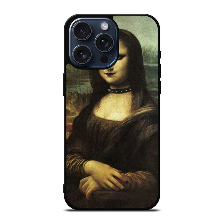 MONA LISA ART GOTHIC iPhone 15 Pro Max Case Cover MONA LISA ART GOTHIC iPhone 15 Pro Max Case Cover