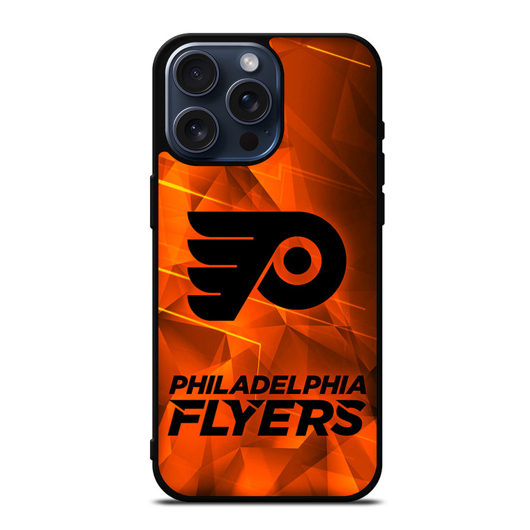 PHILADELPHIA FLYERS ORANGE LOGO iPhone 15 Pro Max Case Cover