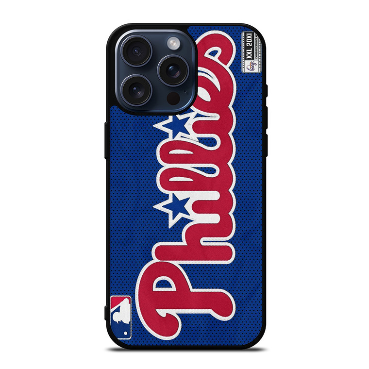 PHILADELPHIA PHILLIES BASEBALL MLB iPhone 15 Pro Max Case Cover