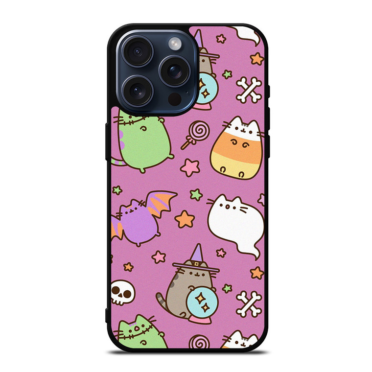 PUSHEEN THE CAT HALLOWEEN iPhone 15 Pro Max Case Cover
