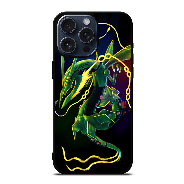 RAYQUAZA POKEMON GAMES CARTOON iPhone 15 Pro Max Case Cover