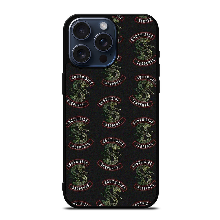 SOUTH SIDE SERPENTS RIVERDALE PATTERN iPhone 15 Pro Max Case Cover