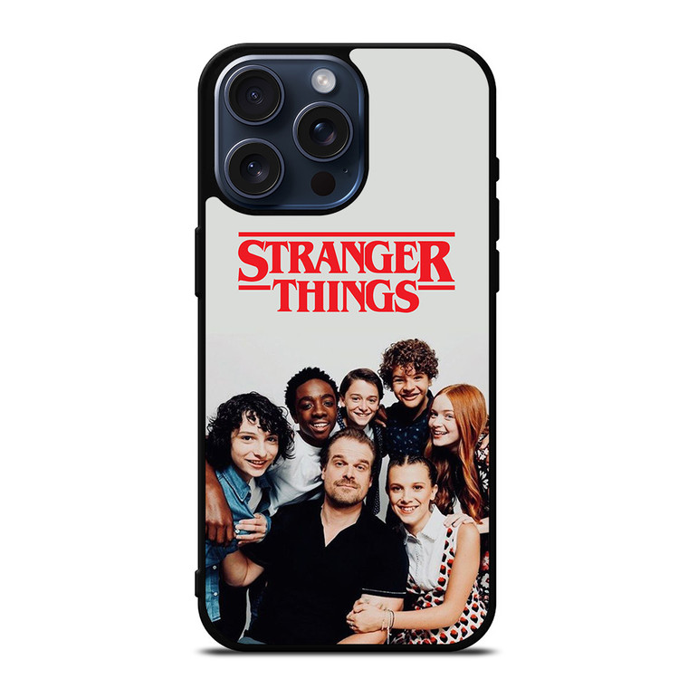STRANGER THINGS FAMILY iPhone 15 Pro Max Case Cover