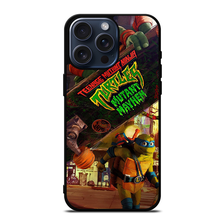 TEENAGE MUTANT NINJA TURTLES MAYHEM POSTER iPhone 15 Pro Max Case Cover