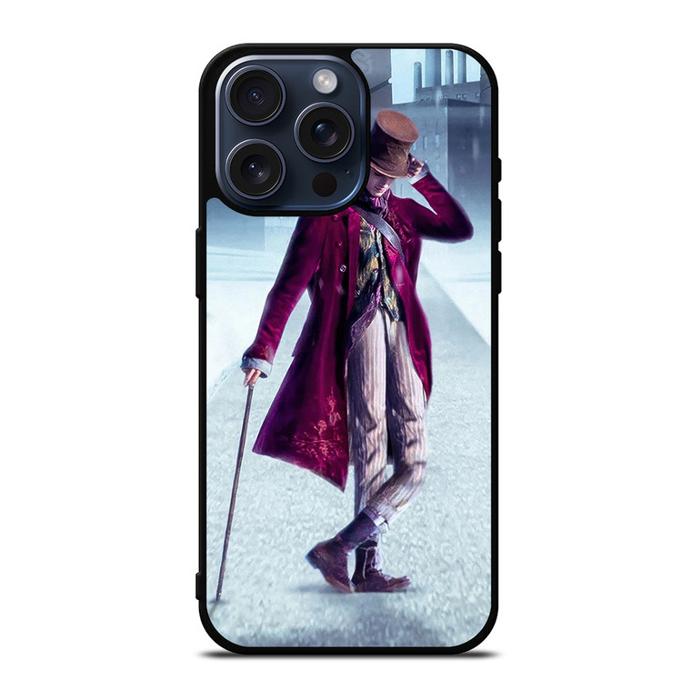WILLY WONKA TIMOTHEE CHALAMET MOVIES iPhone 15 Pro Max Case Cover