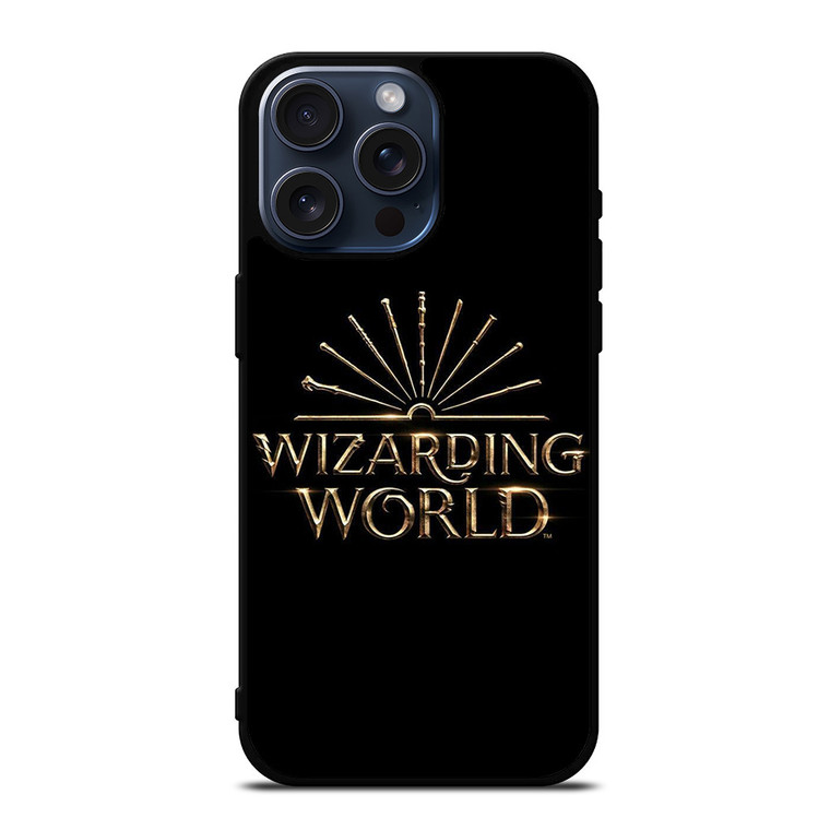 WIZARDING WORLD HARRY POTTER LOGO iPhone 15 Pro Max Case Cover