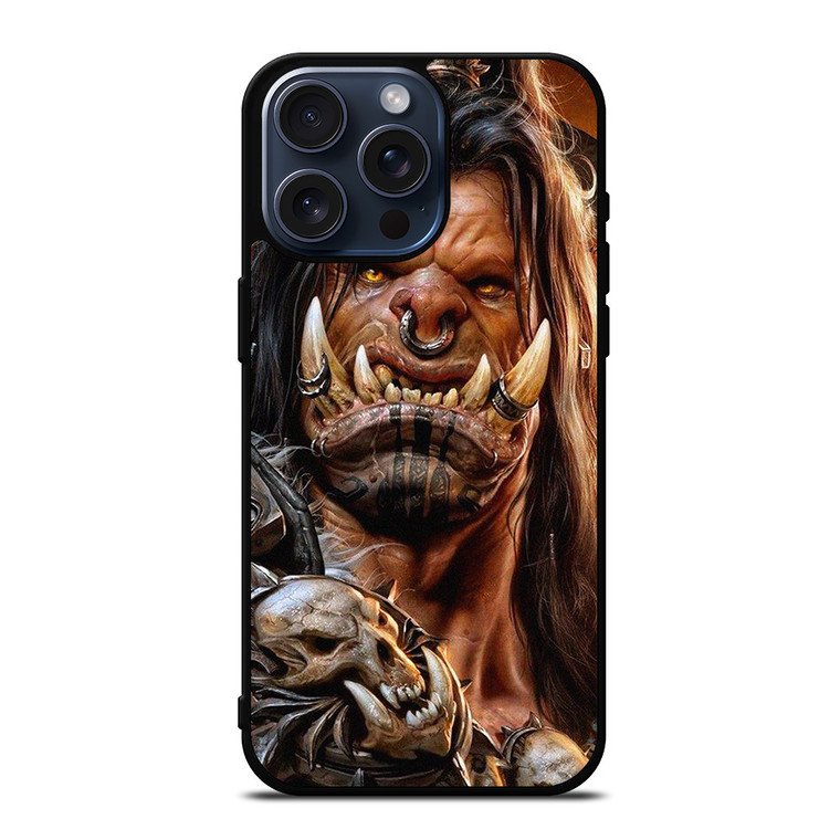 WORLD OF WARCRAFT ORC iPhone 15 Pro Max Case Cover
