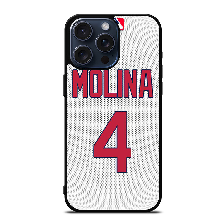 YADIER MOLINA SAINT LOUIS CARDINALS BASEBALL MLB iPhone 15 Pro Max Case Cover