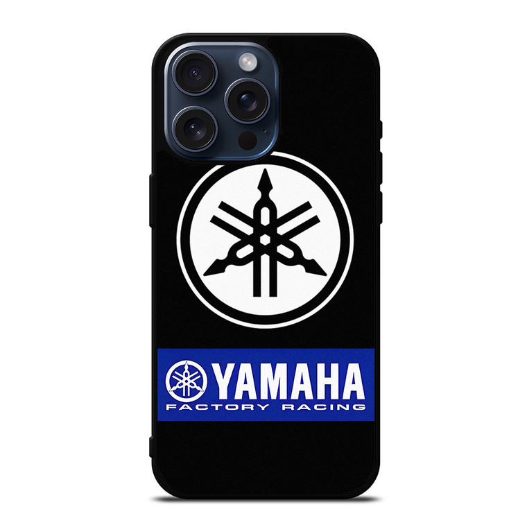 YAMAHA FACTORY RACING MOTOR iPhone 15 Pro Max Case Cover