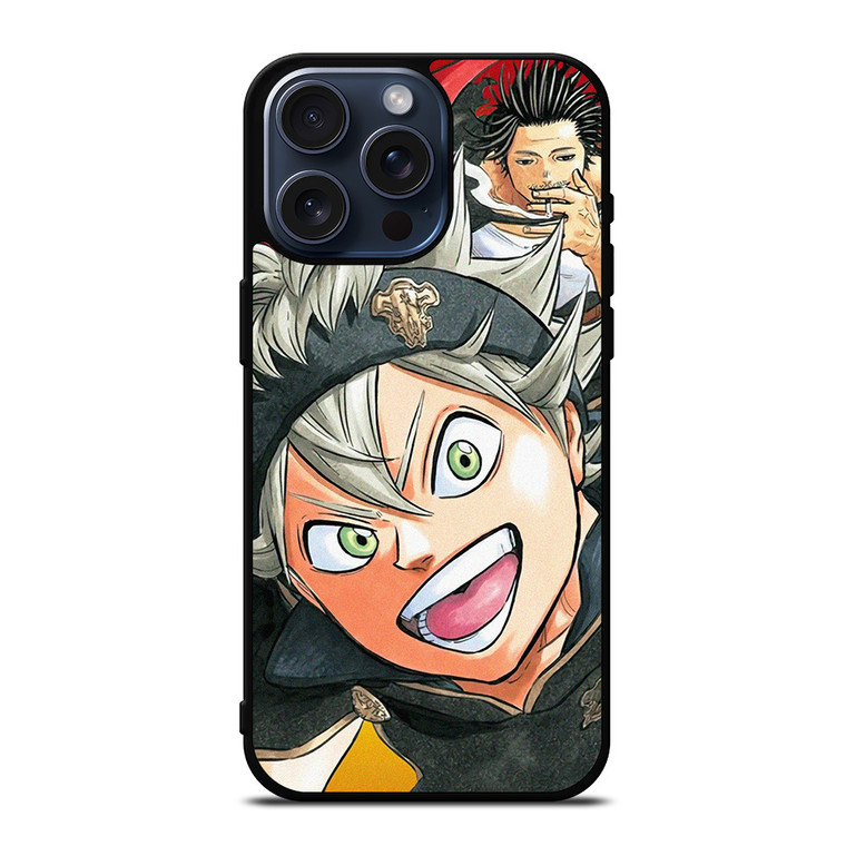 YAMI AND ASTA BLACK CLOVER ANIME iPhone 15 Pro Max Case Cover