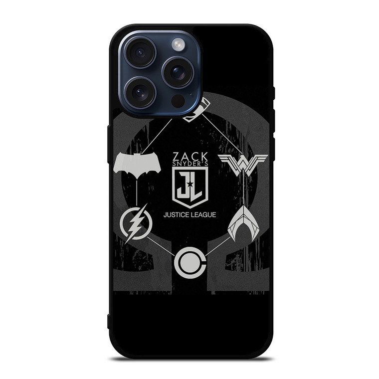 ZACK SNYDERS JUSTICE LEAGUE SYMBOL iPhone 15 Pro Max Case Cover