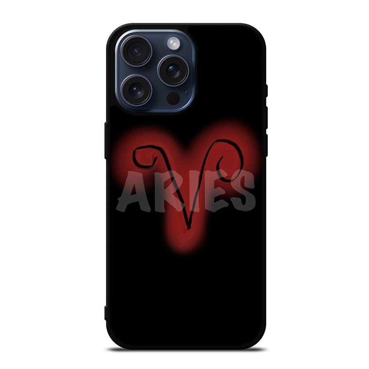 ZODIAC ARIES SIGN iPhone 15 Pro Max Case Cover