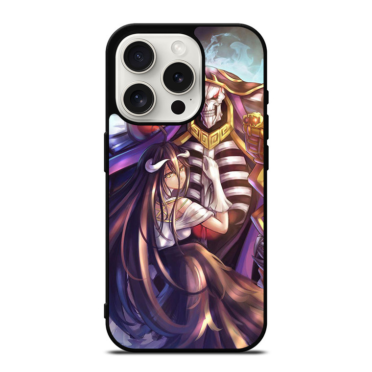 ALBEDO AND AINZ OVERLORD ANIME iPhone 15 Pro Case Cover