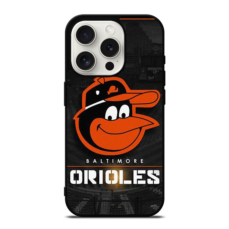 BALTIMORE ORIOLES BASEBAL ICON iPhone 15 Pro Case Cover