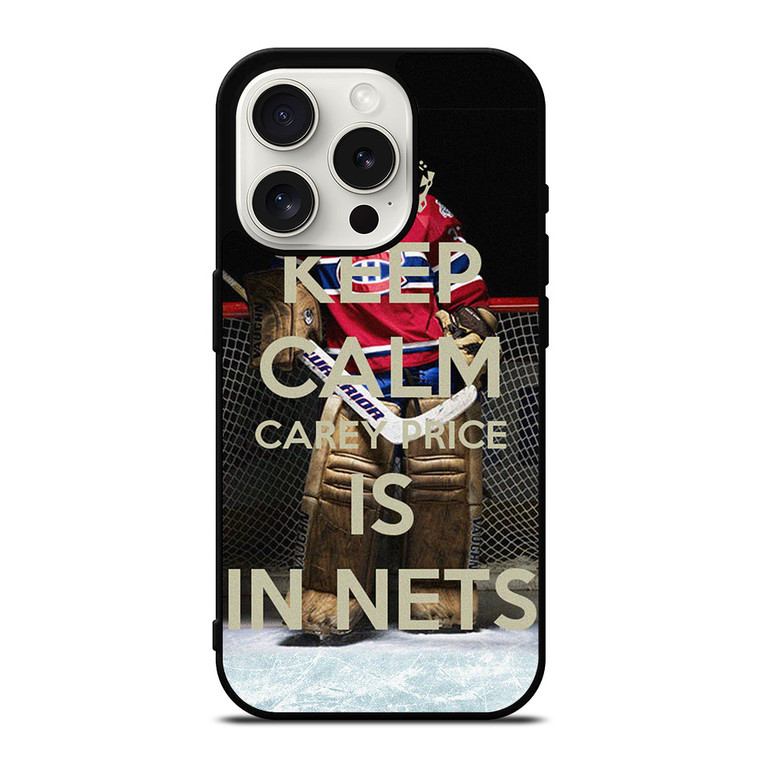 CAREY PRICE MONTREAL CANADIENS NHL FUNNY iPhone 15 Pro Case Cover